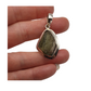 Moldavite Natural Sterling Silver Pendant