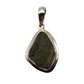 Moldavite Natural Sterling Silver Pendant