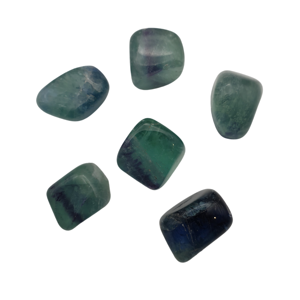 Fluorite Rainbow Tumble Stone