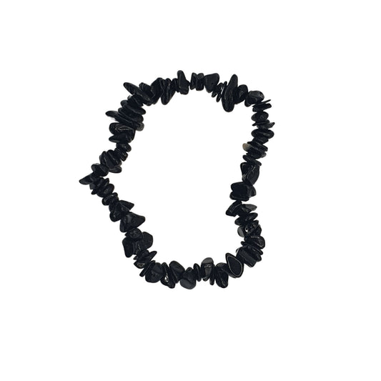 Black Tourmaline Chip Bracelet