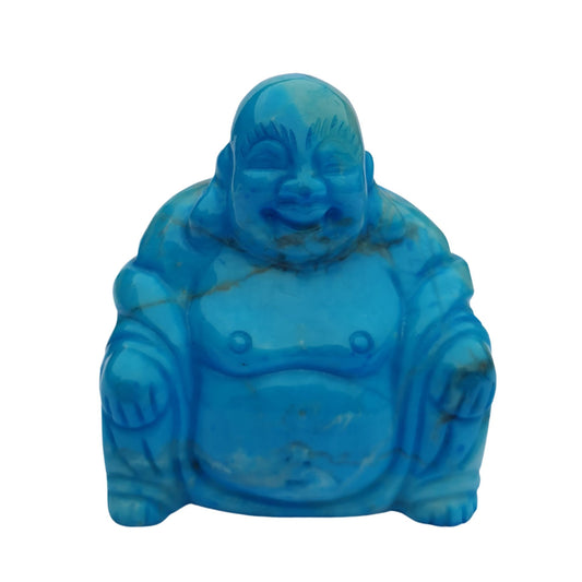 Blue Howlite Buddha