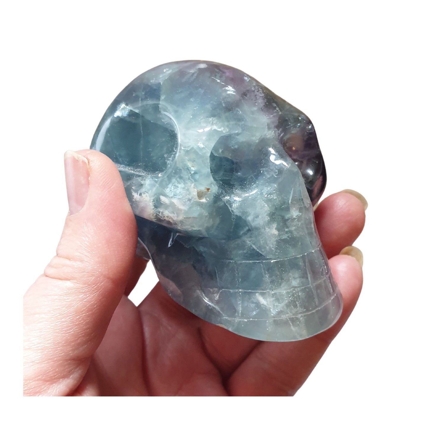 Fluorite Skull