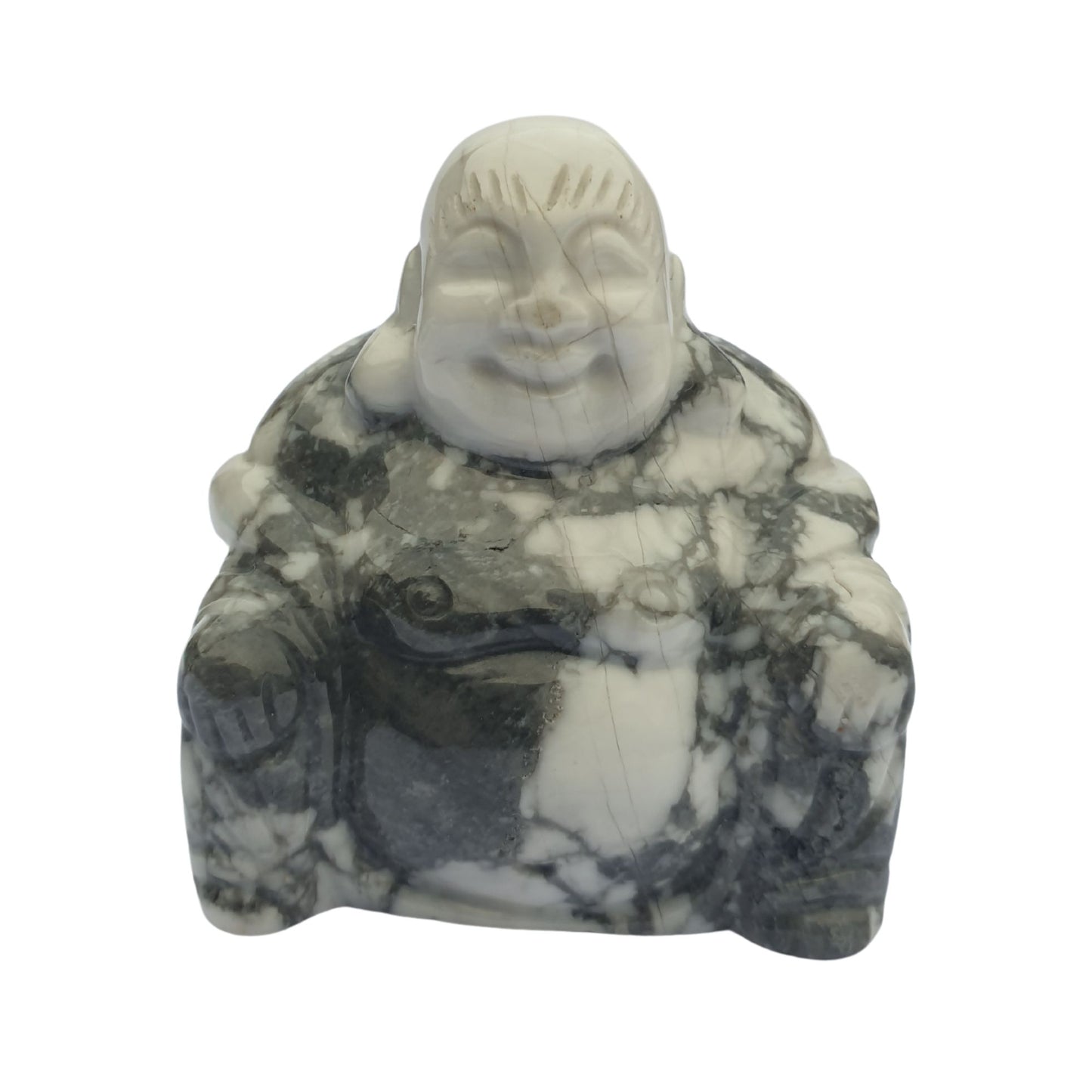 Howlite Buddha