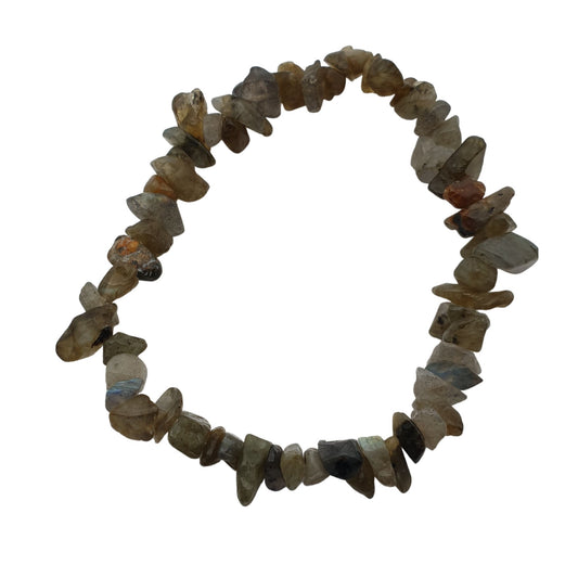 Labradorite Chip Bracelet