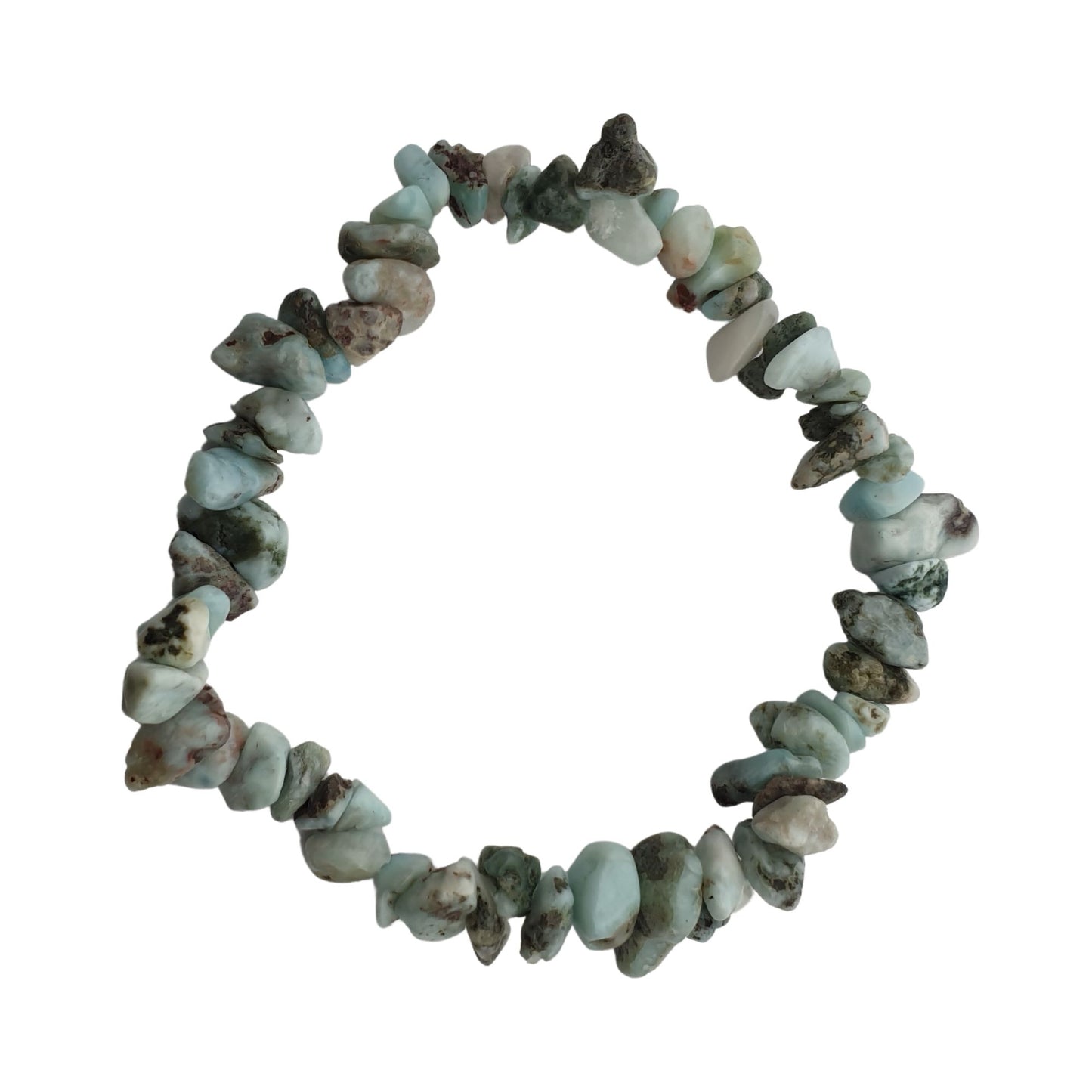 Larimar Chip Bracelet