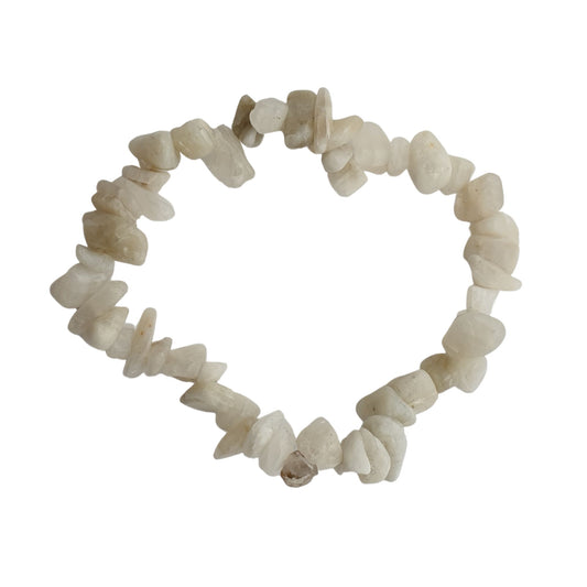 Moonstone Chip Bracelet