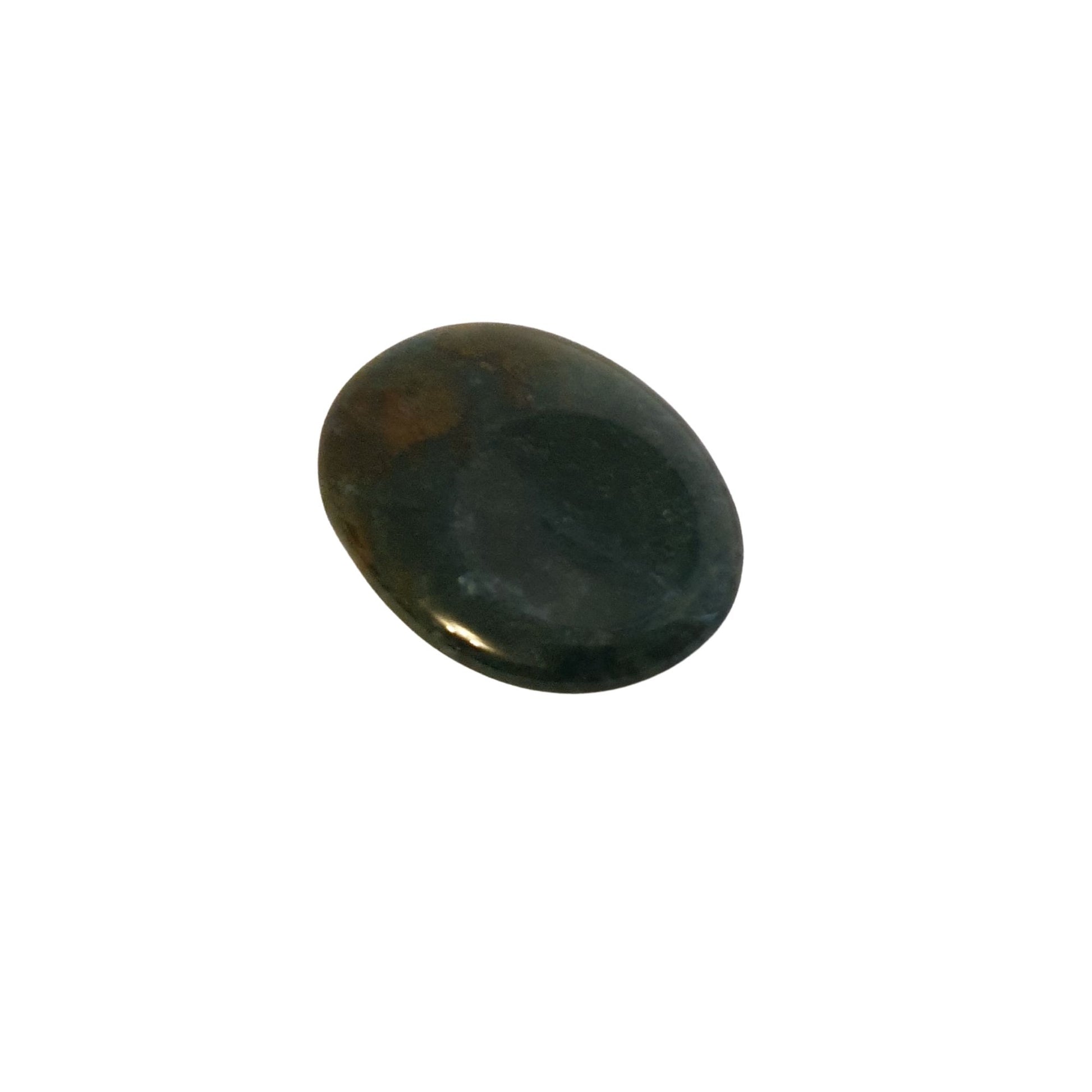 Moss Agate Thumb Stone