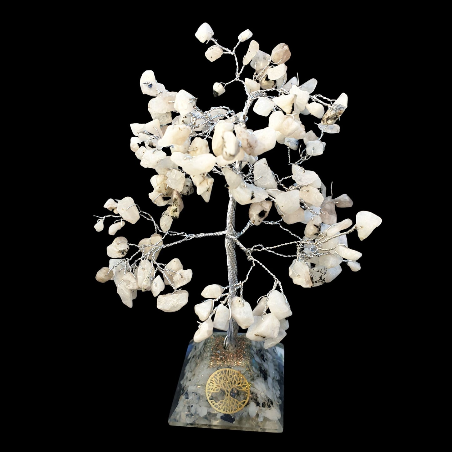 Rainbow Moonstone Gemstone Tree