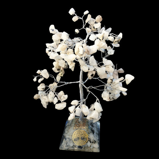 Rainbow Moonstone Gemstone Tree