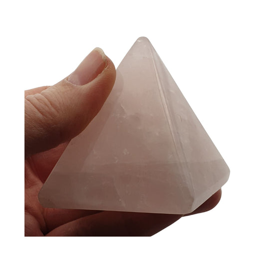 Rose Quartz Pyramid - Medium