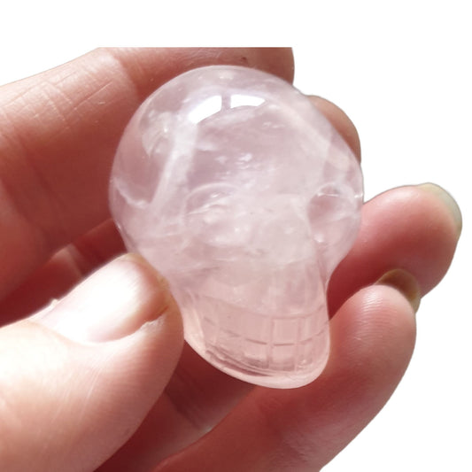 Rose Quartz Skull - 3.2cm