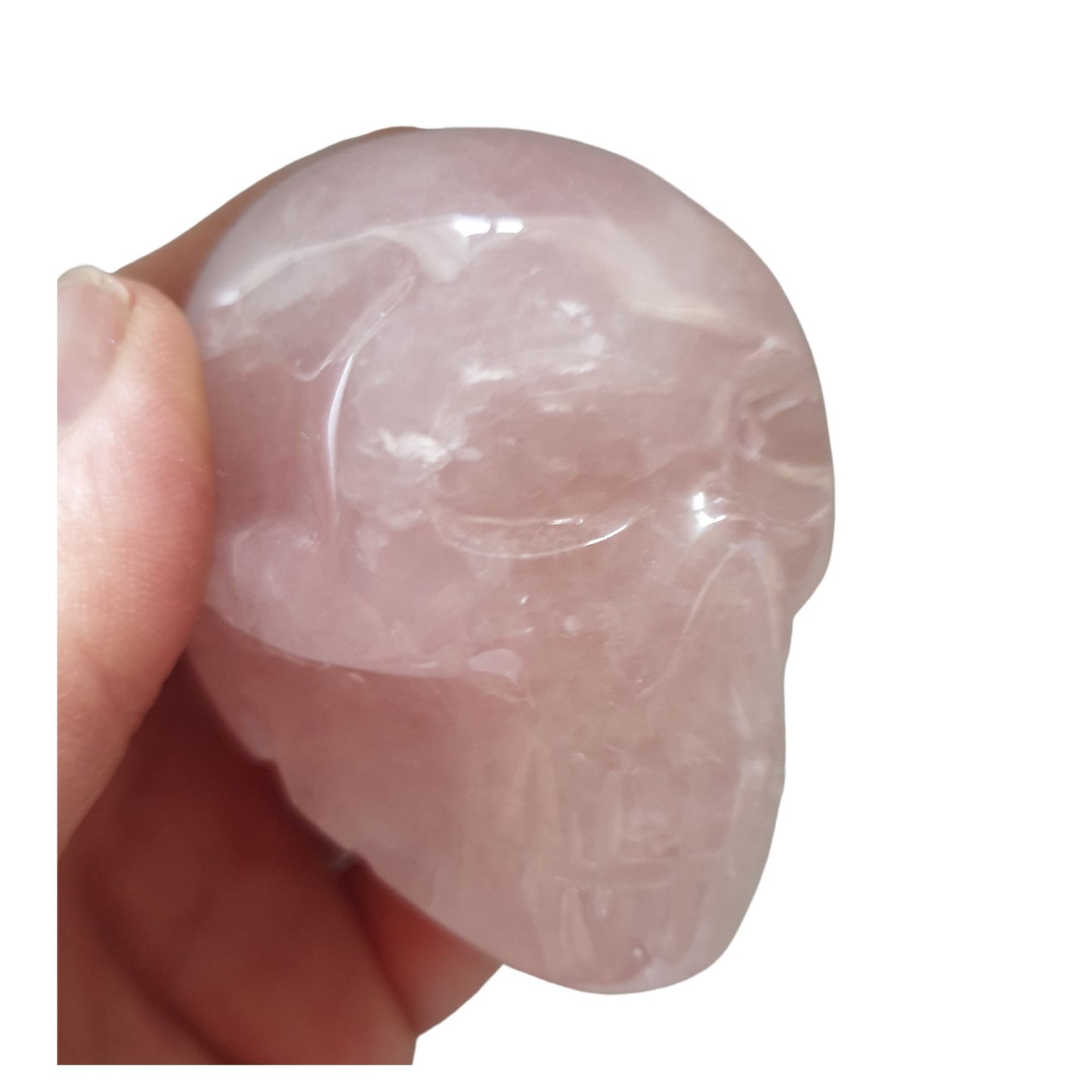 Rose Quartz Skull - 6cm