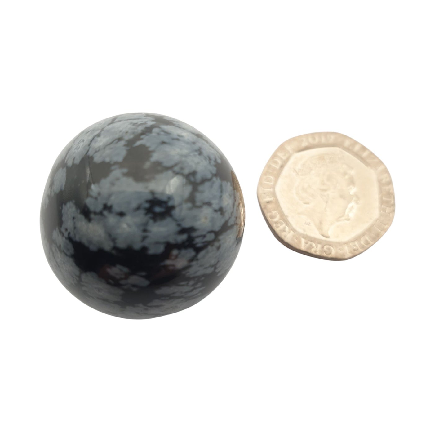 Snowflake Obsidian Sphere - V Small 2.5cm