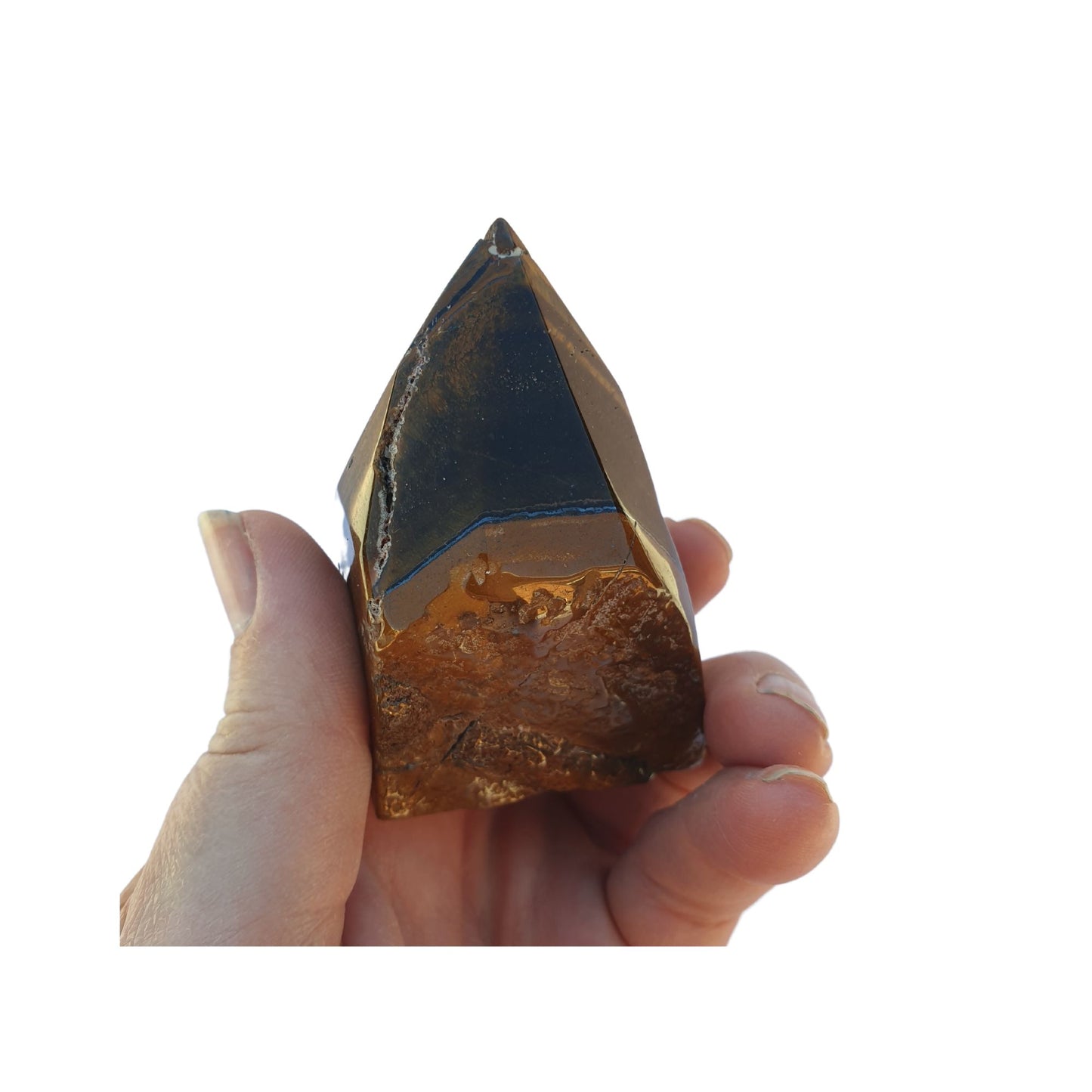 Tiger's Eye Rough Polished Point A