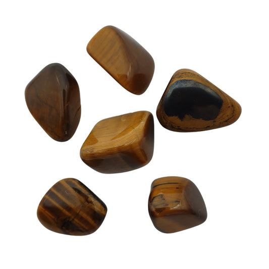 Tiger's Eye Tumble Stone