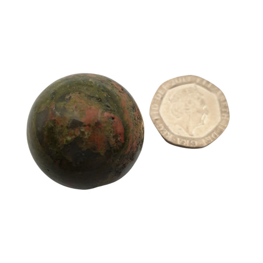 Unakite Sphere - V. Small 2.5cm