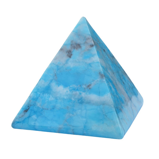 Blue Howlite Pyramid - Medium